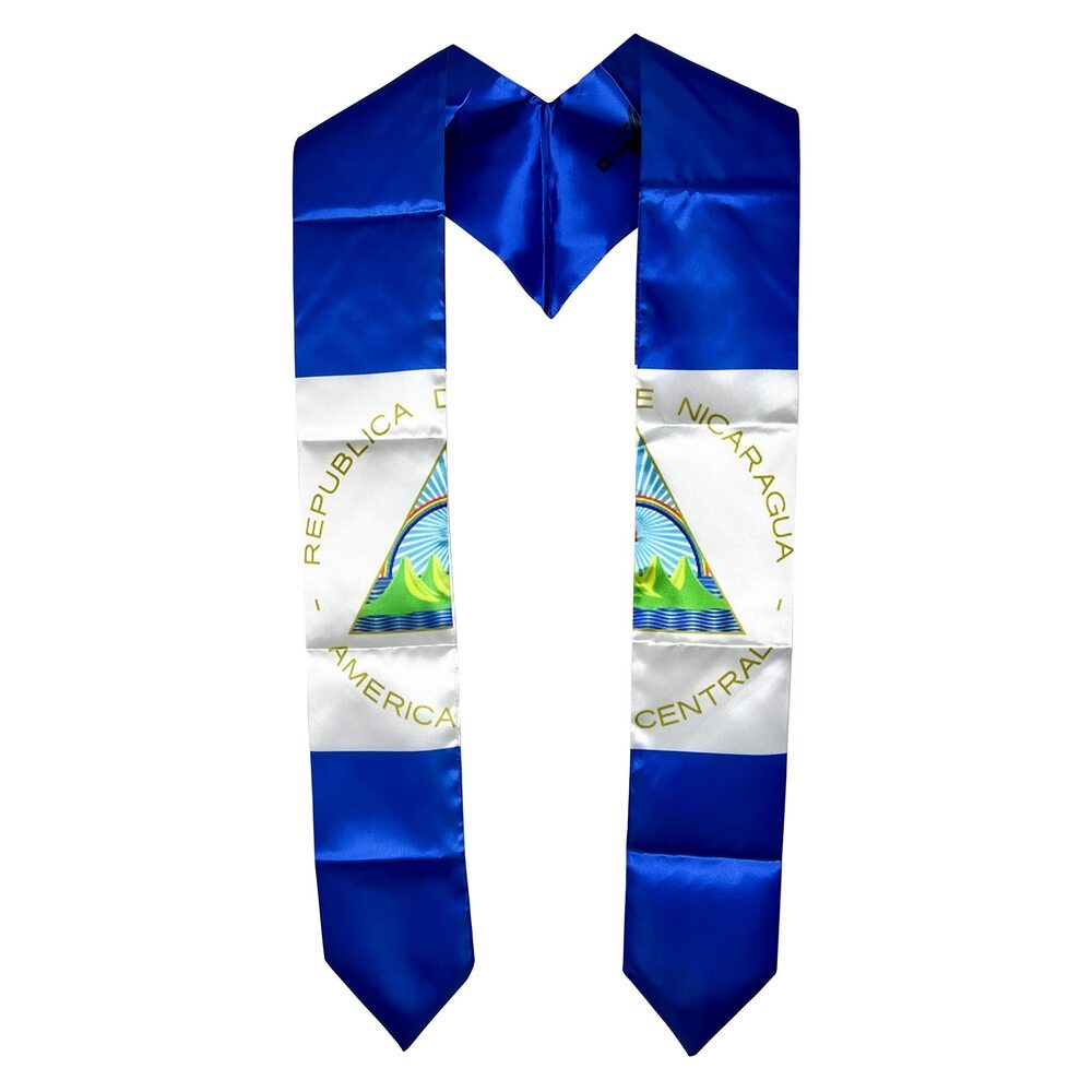 7389 Nicaragua Nicaraguan flag stole/scarf